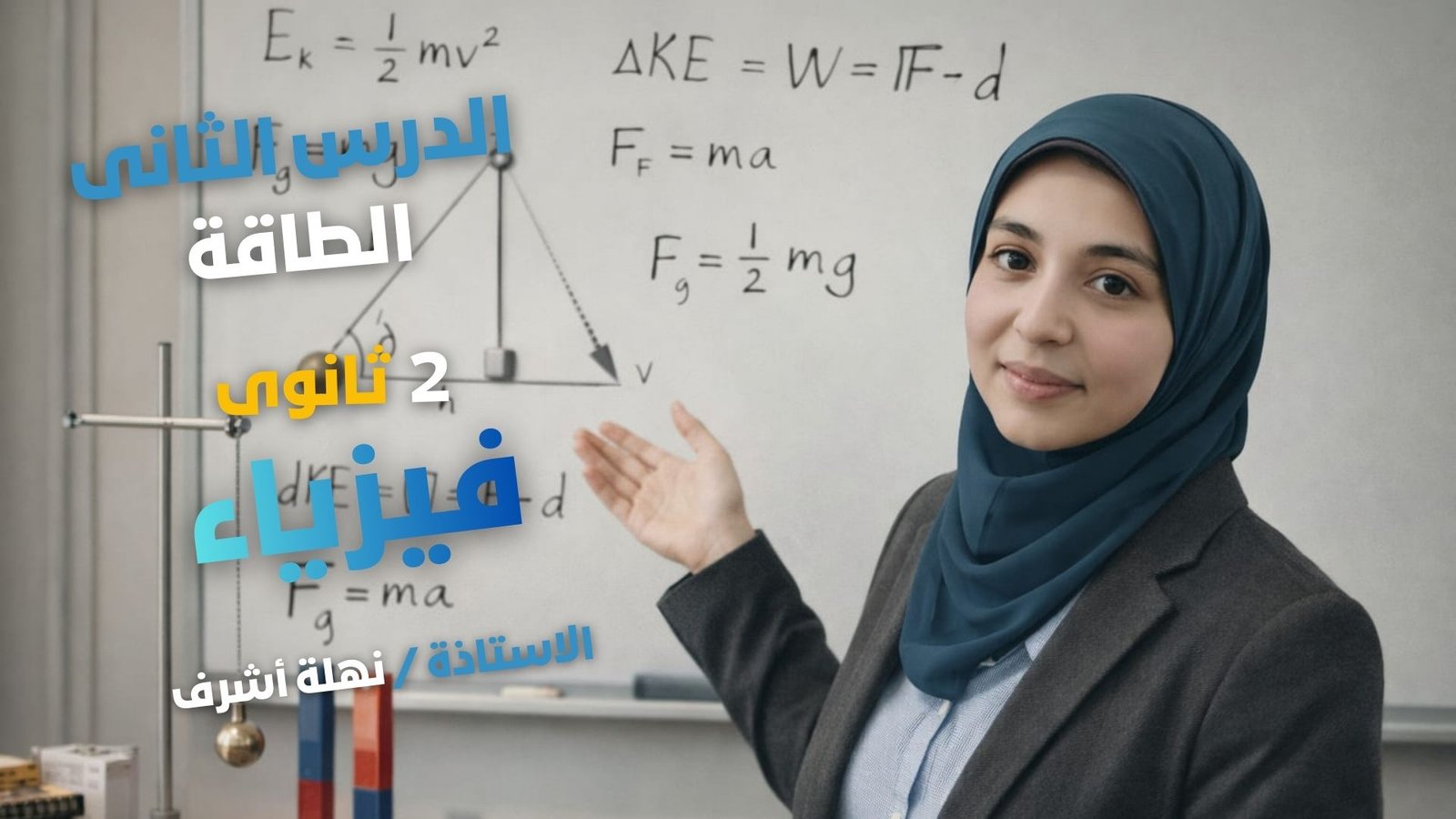 الدرس الثانى - الطاقة - فيزياء ثانية ثانوى - أ / نهلة أشرف